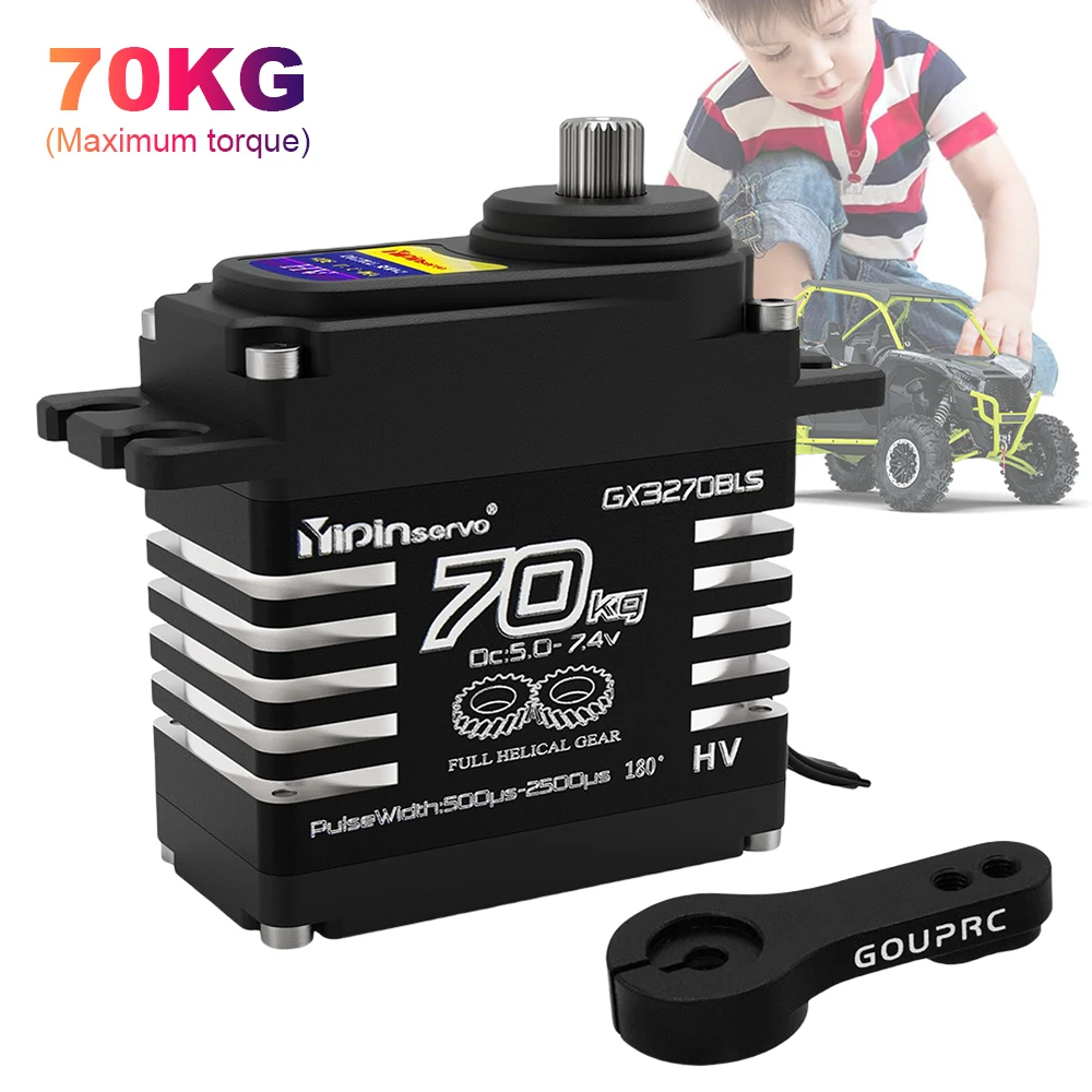 Rc Hobby Motors - 1/2 قطعة محرك سيرفو رقمي بدون