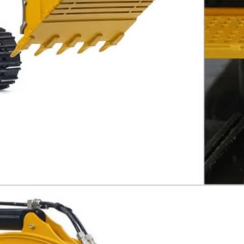 Rc Hobby Track - نموذج حفار هيدروليكي معدني للتحكم عن