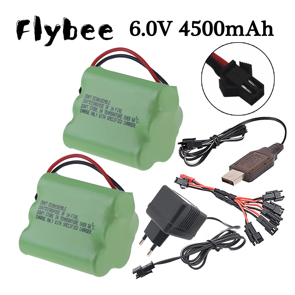 Rc Hobby Charger - مجموعة قابس وشاحن بطارية Ni-MH لألعاب