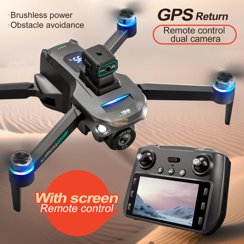 Hobby Rc Quadcopters - 8K كاميرا مزدوجة 5G WIFI FPV