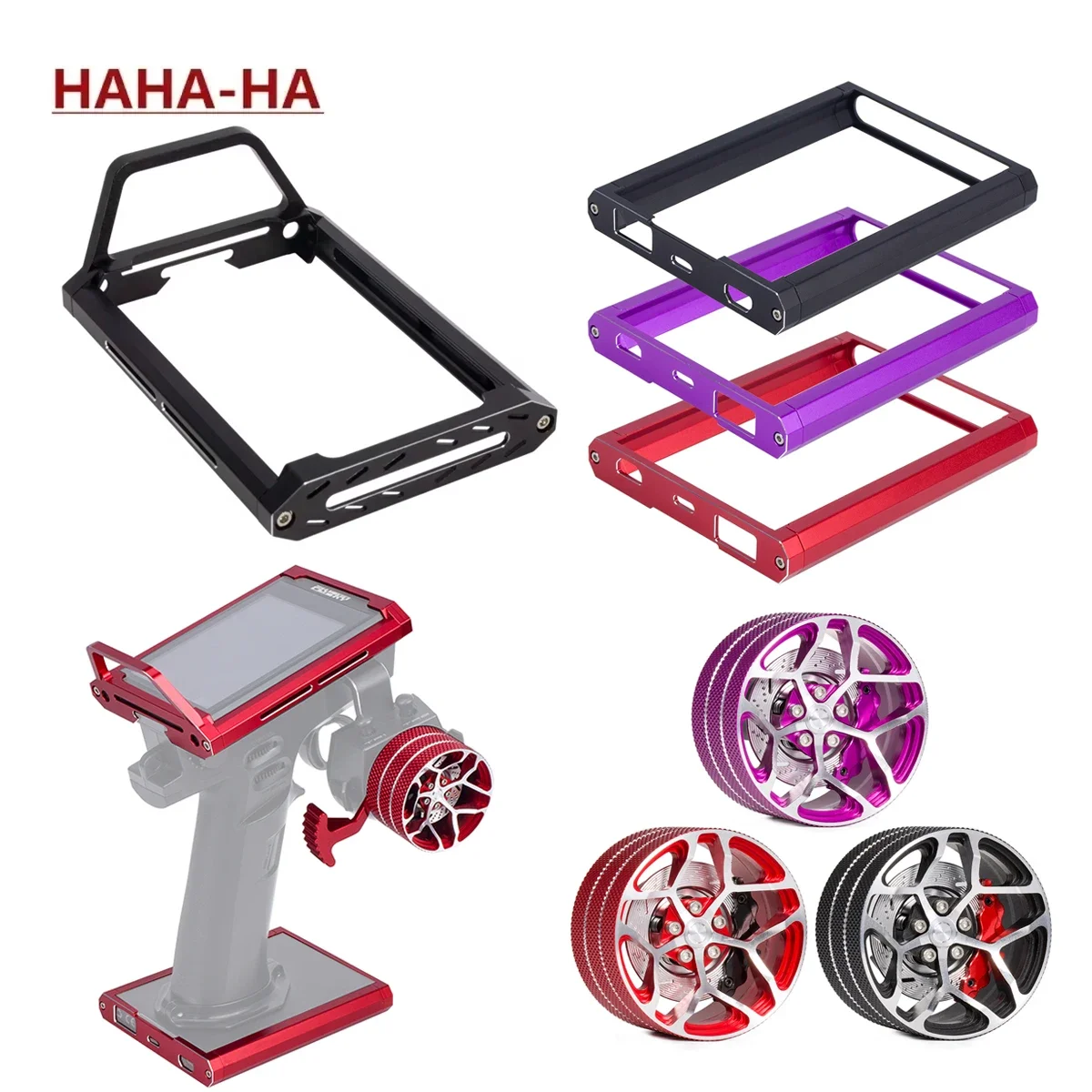 Rc Hobby Zone - CNC الألومنيوم الارسال حامي الإطار قوس