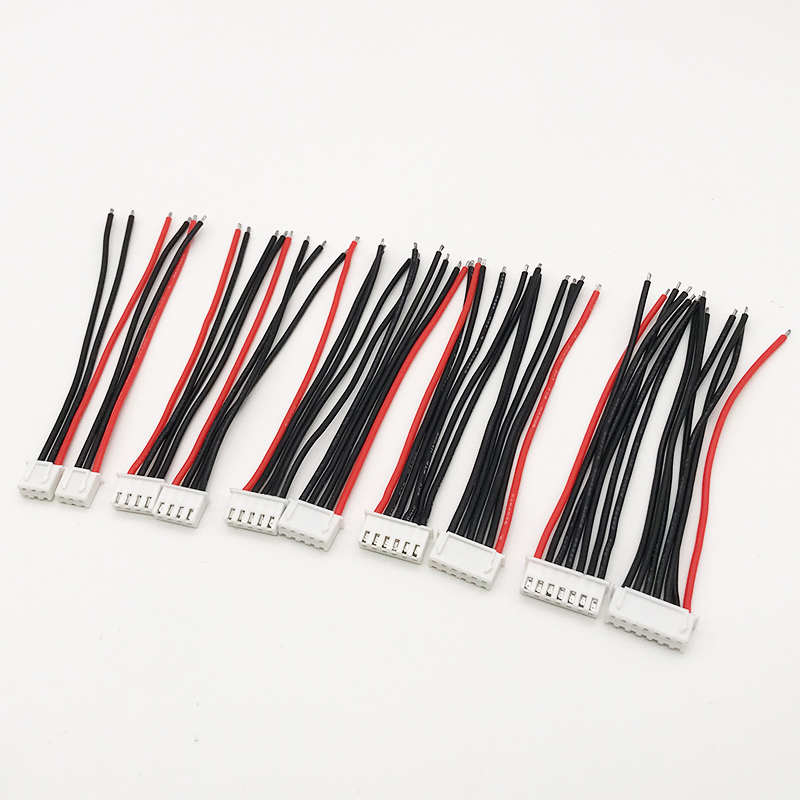 Rc Hobby Charger - 10 قطعة/الوحدة 1S/2S/3S/4S/5S/6S/8S يبو بطارية كابل