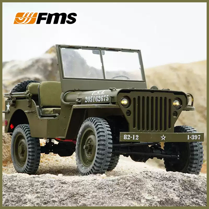 Rc Hobby Zone - قطع غيار أصلية لسيارة FMS 1/6