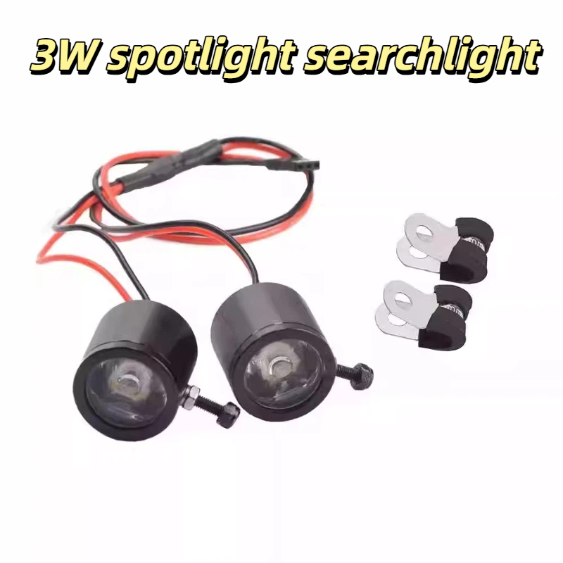 Rc Hobby Model - مصباح أمامي LED بقوة 3 واط
