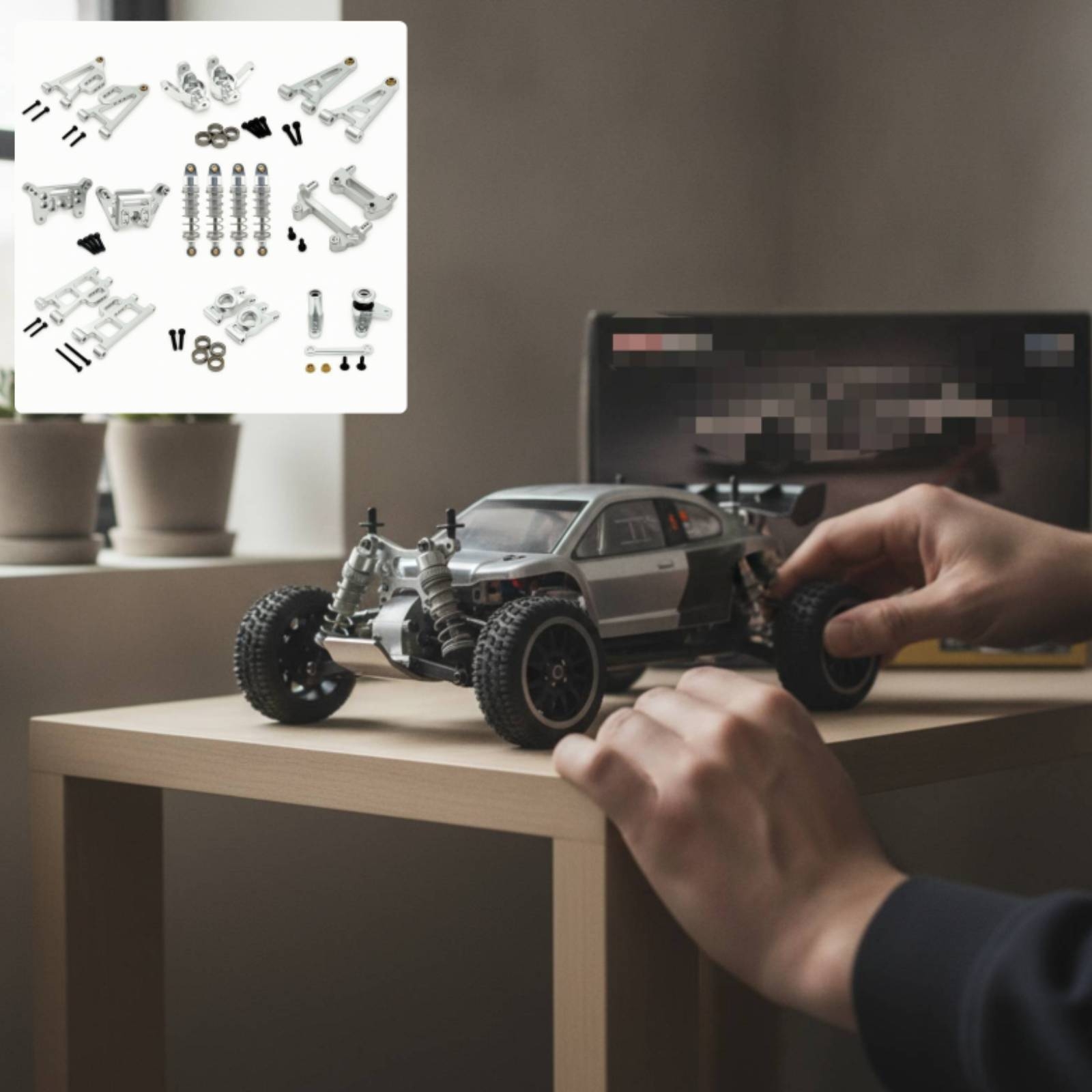 قطع غيار معدنية محسنة بديلة مب - مراجعة Rc Hobby Direct وسعره