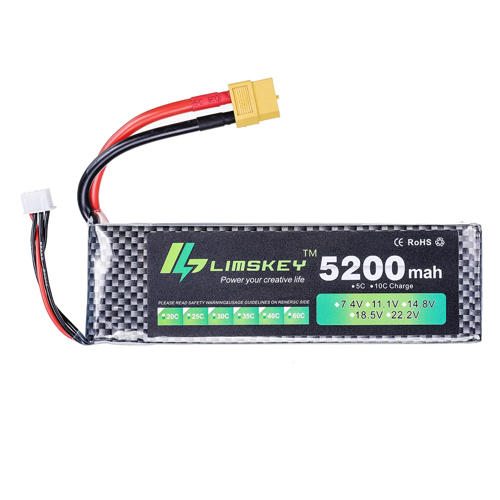 Limskey بطارية الطاقة 7.4 فولت - مراجعة Hobby Rc Quadcopters وسعره