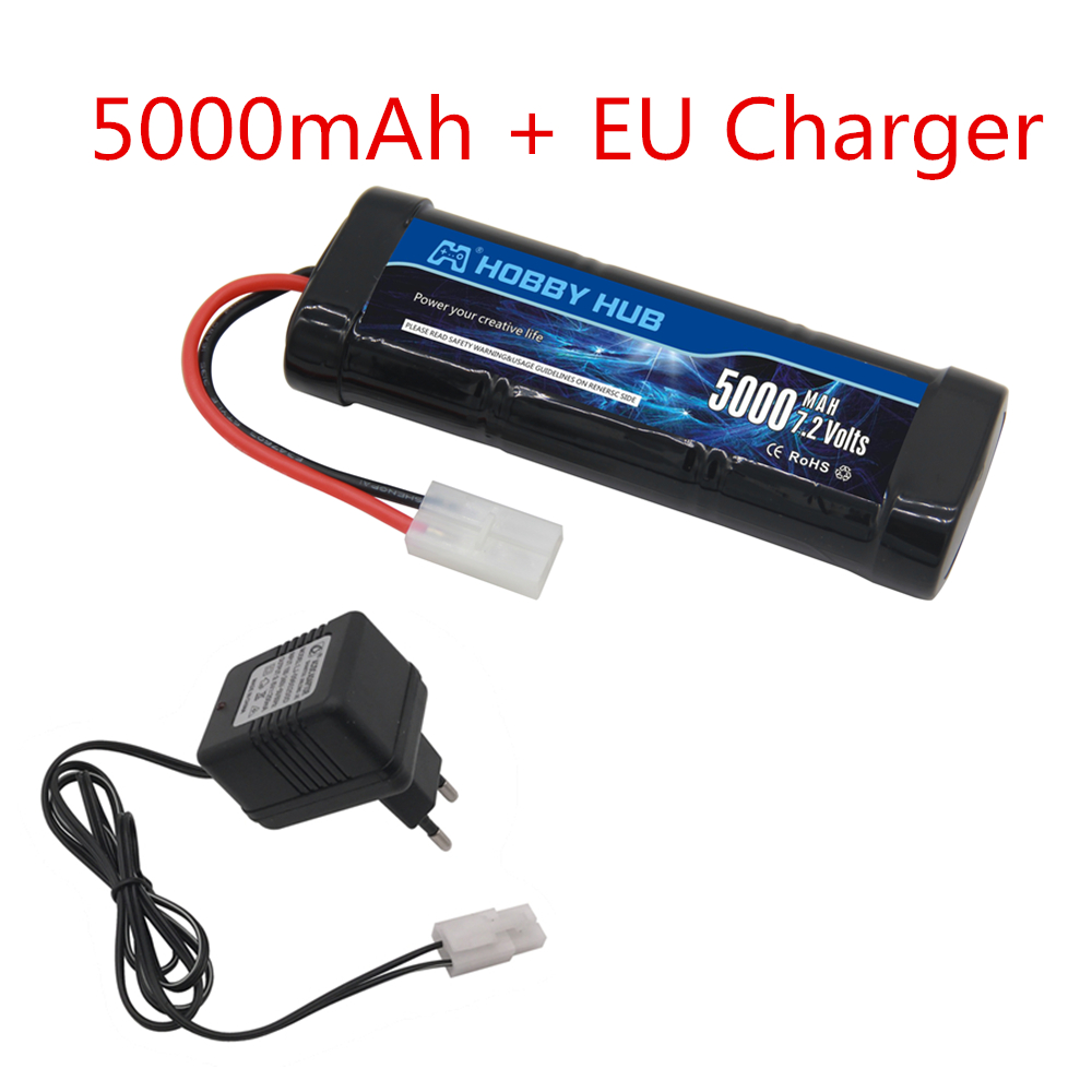 حزمة بطارية Ni-MH 7.2 فولت 500 - مراجعة Rc Hobby Charger وسعره