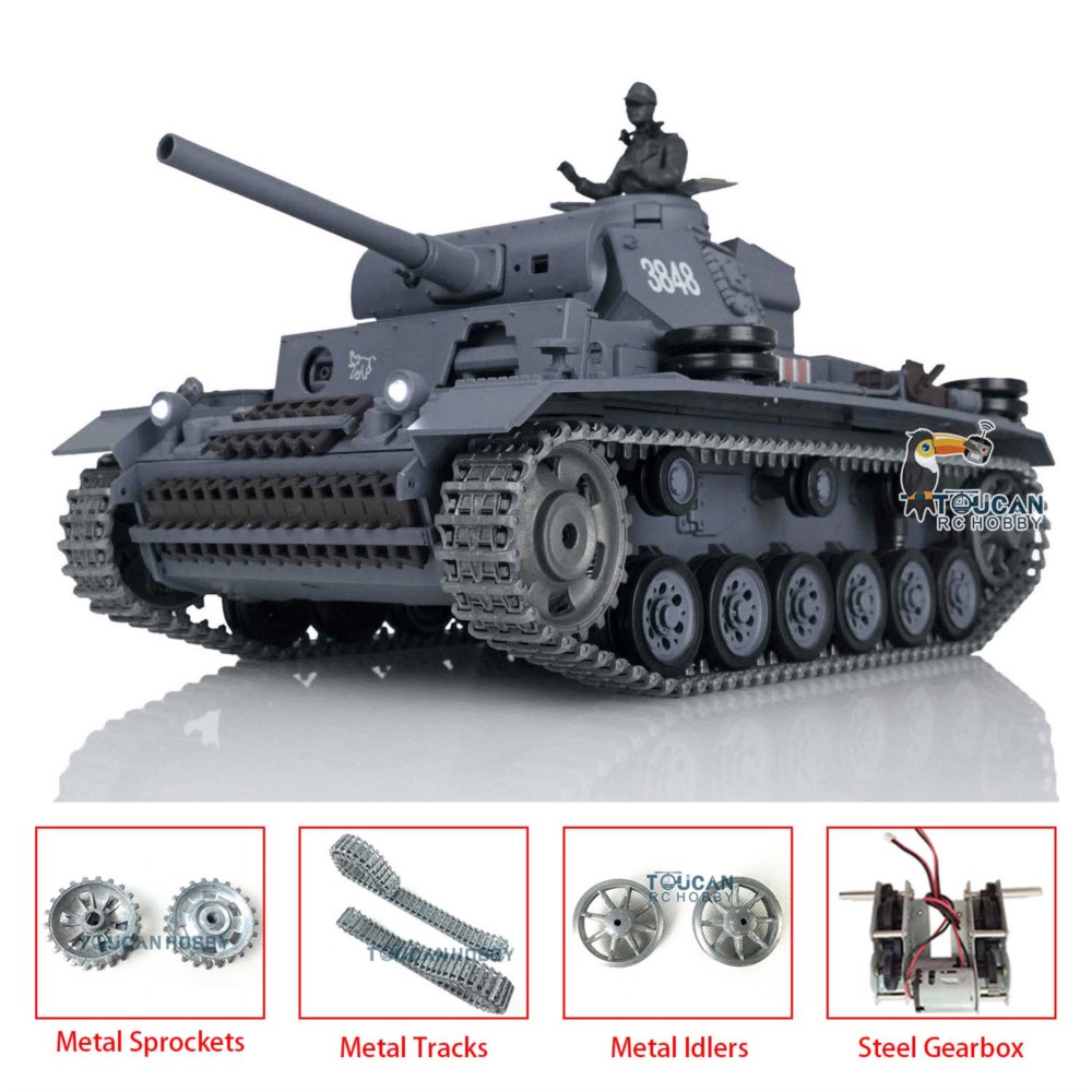 دبابة تحكم عن بعد HENG LONG 1/ - مراجعة Rc Hobby Track وسعره
