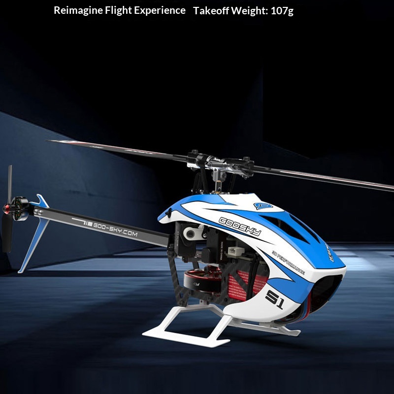 طائرة هليكوبتر Goosky S1 للتحك - مراجعة Rc Hobby Direct وسعره