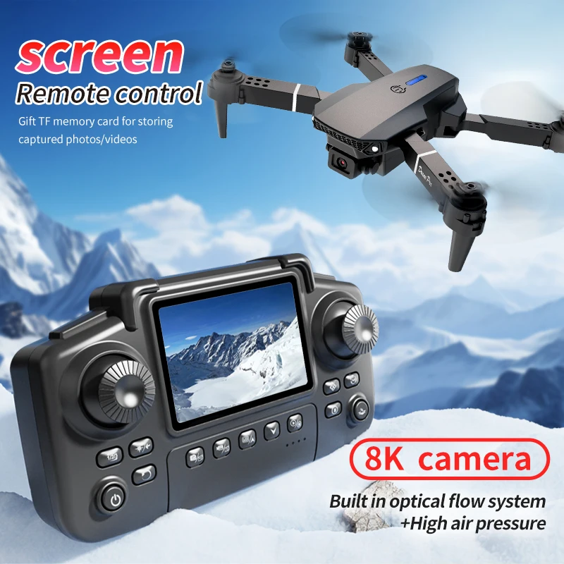 طائرة بدون طيار احترافية E88 P - مراجعة Hobby Rc Quadcopters وسعره
