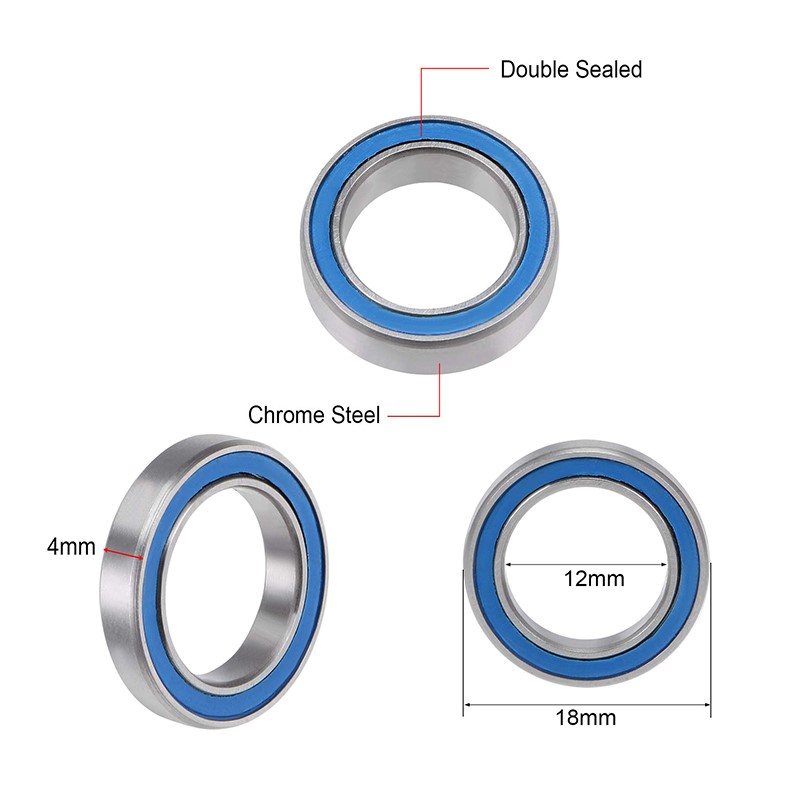 10/100 قطعة 6701RS 12x18x4mm A - مراجعة Rc Hobby Nitro وسعره