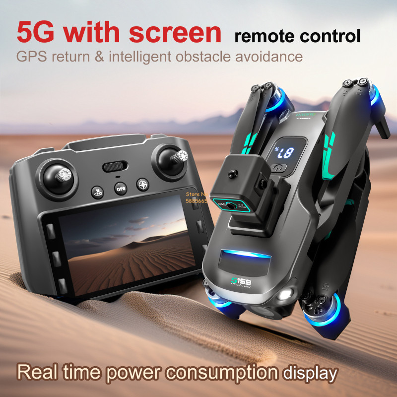 8K كاميرا مزدوجة 5G WIFI FPV ا - مراجعة Hobby Rc Quadcopters وسعره