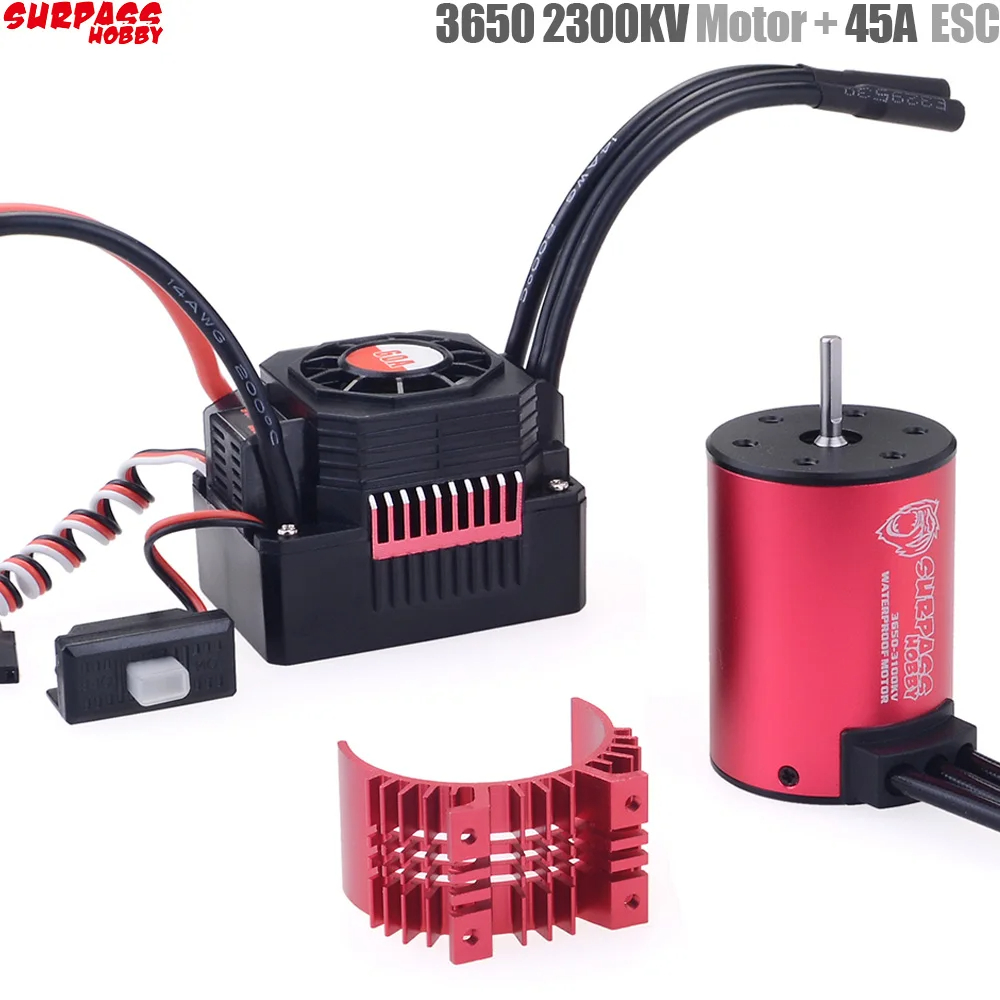 محرك بدون فرشاة SURPASS HOBBY  - مراجعة Rc Hobby Motors وسعره