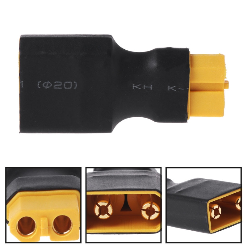 محول XT90 ذكر إلى XT60 أنثى -  - مراجعة Rc Hobby Charger وسعره