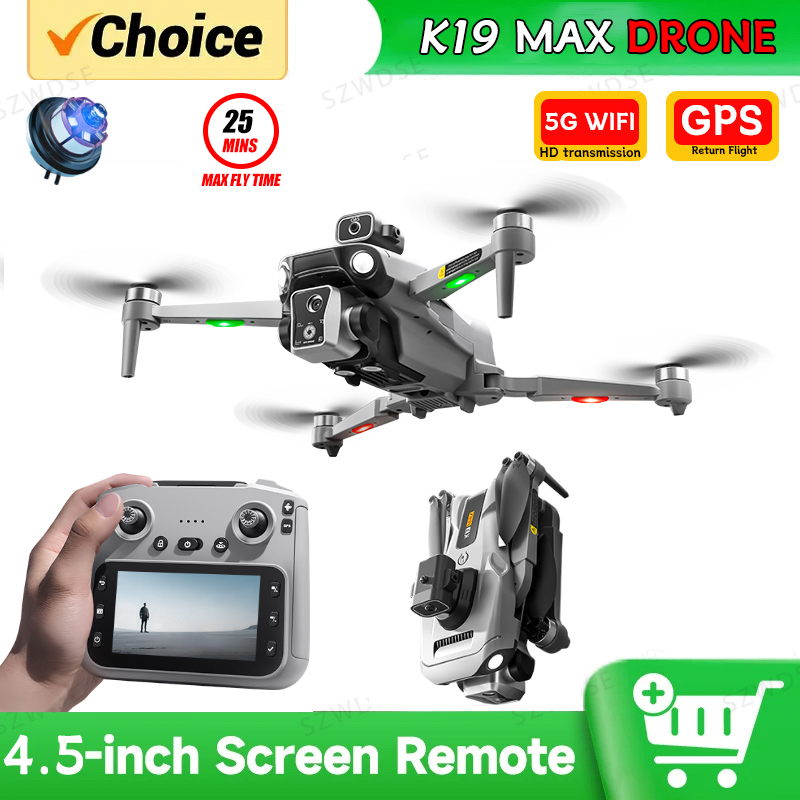 طائرة بدون طيار K19 MAX GPS مو - مراجعة Rc Hobby China وسعره