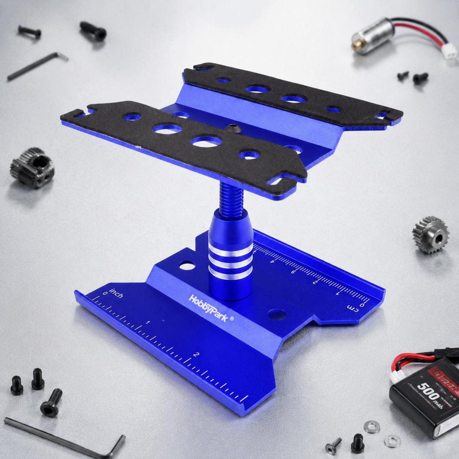 حامل إصلاح وضبط للسيارات النمو - مراجعة Rc Hobby Garage وسعره