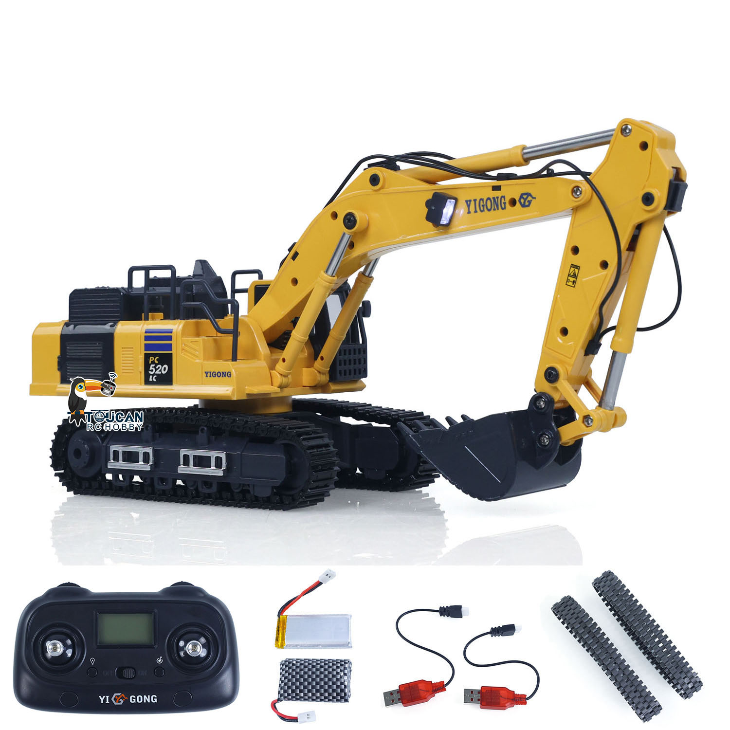 حفارة تحكم عن بعد صغيرة بمقياس - مراجعة Rc Hobby Track وسعره