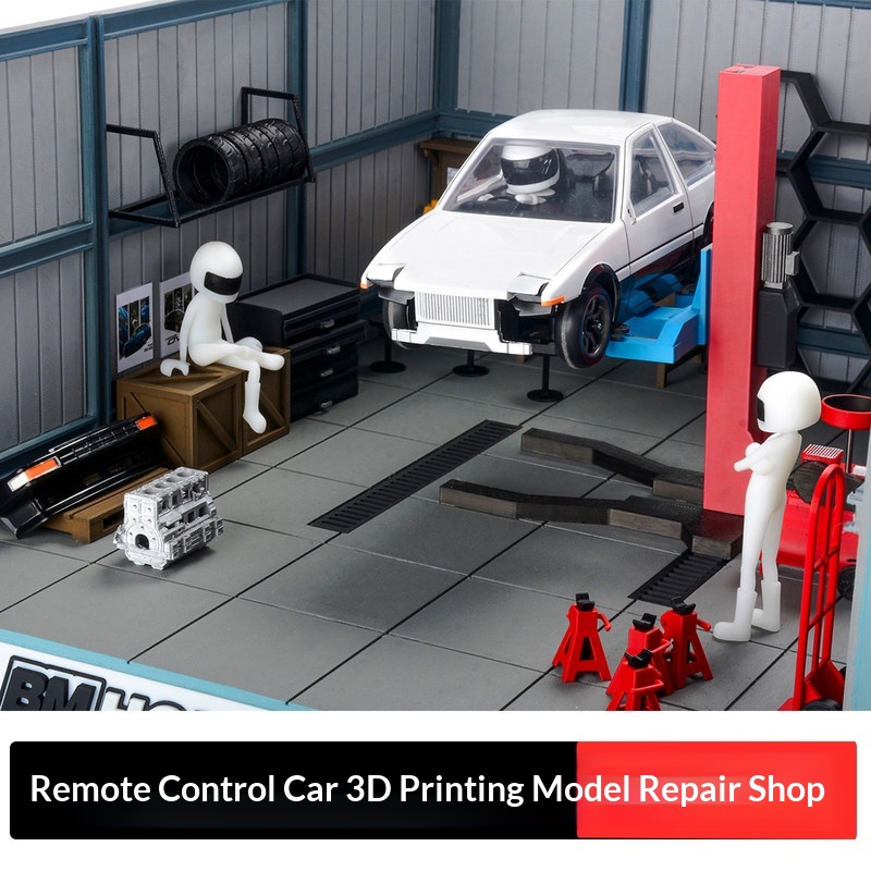 نموذج ورشة إصلاح سيارات التحكم - مراجعة Rc Hobby Garage وسعره