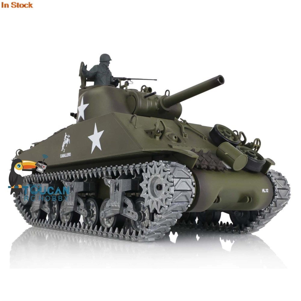 هنغ لونغ 1/16 مخصص 7.0 M4A3 شي - مراجعة Rc Hobby Track وسعره