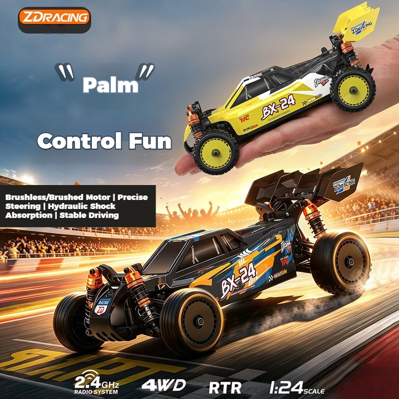 سيارة زد دي ريسينج 1/24 بي إكس - مراجعة Rc Hobby Track وسعره