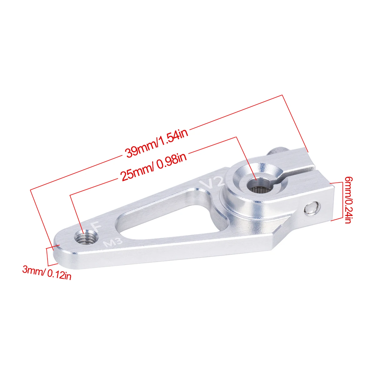 39 مللي متر M3 7075 الألومنيوم - مراجعة Rc Hobby Zone وسعره