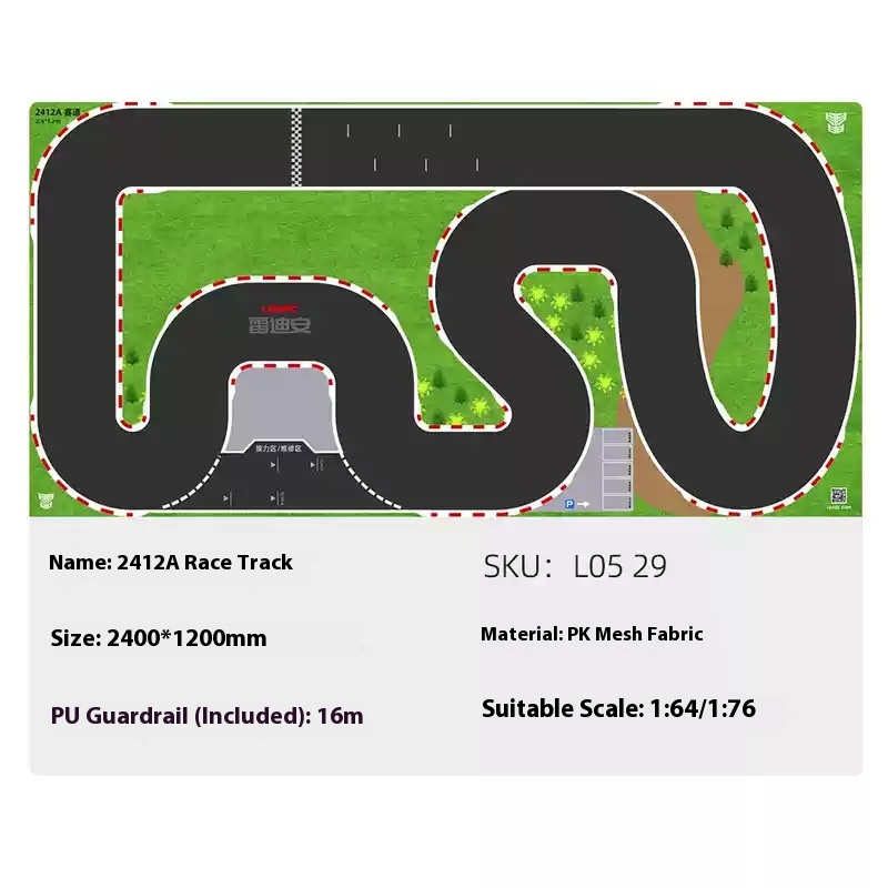 Ldarc Rc V64 1:76 240*120 سنتي - مراجعة Rc Hobby Track وسعره
