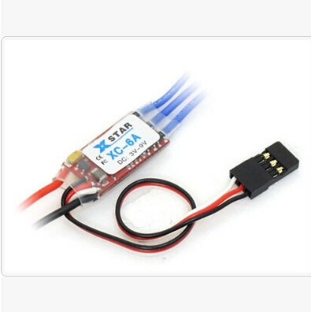 FATJAY XC-6A فرش ESC 6A 1-2S 4 - مراجعة Rc Hobby Motors وسعره