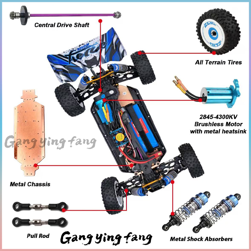 1/12 124017 Wltoys -V8 2.4G سب - مراجعة Rc Hobby Grade Cars وسعره