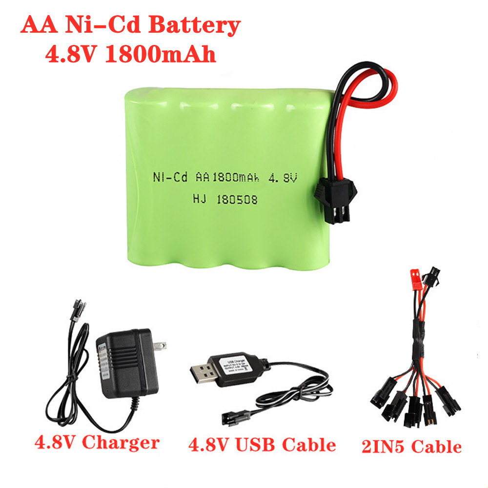 4.8 فولت 1800 مللي أمبير Ni-Cd - مراجعة Rc Hobby Charger وسعره