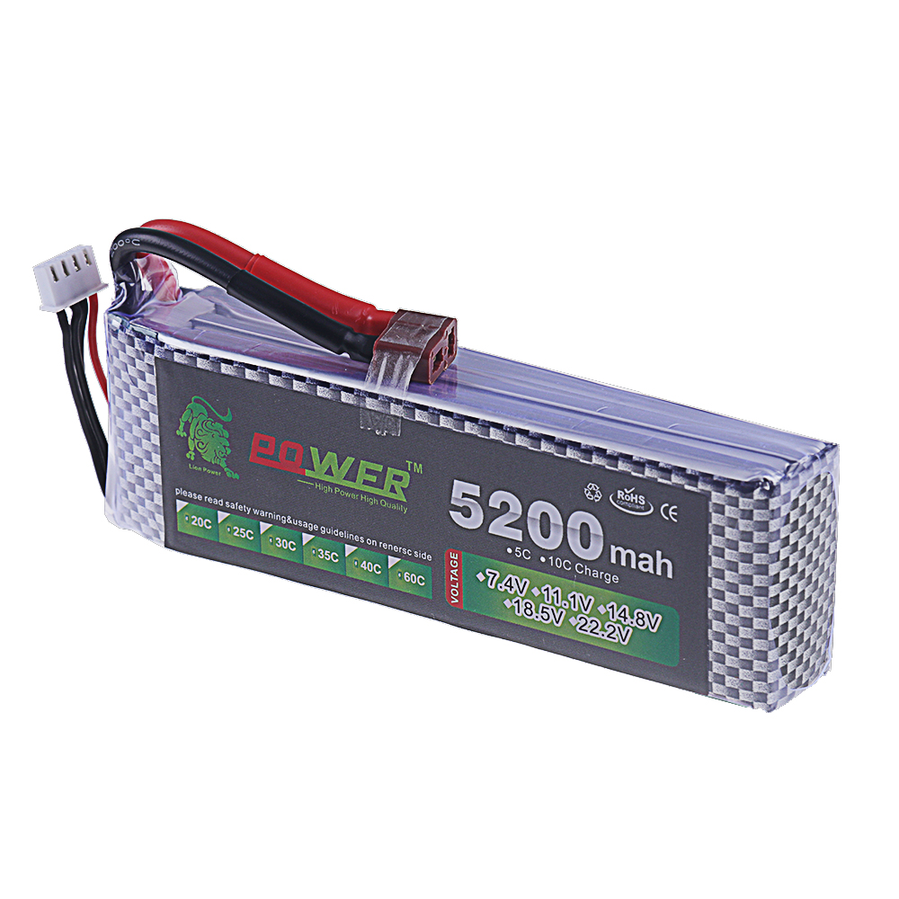 3S يبو بطارية 11.1 فولت 5200 م - مراجعة Hobby Rc Quadcopters وسعره